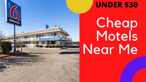 cheap motel near me|$ 30 motels near me.